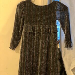Girls Size 8 Metallic Shimmer Dress – Nordstrom Rack